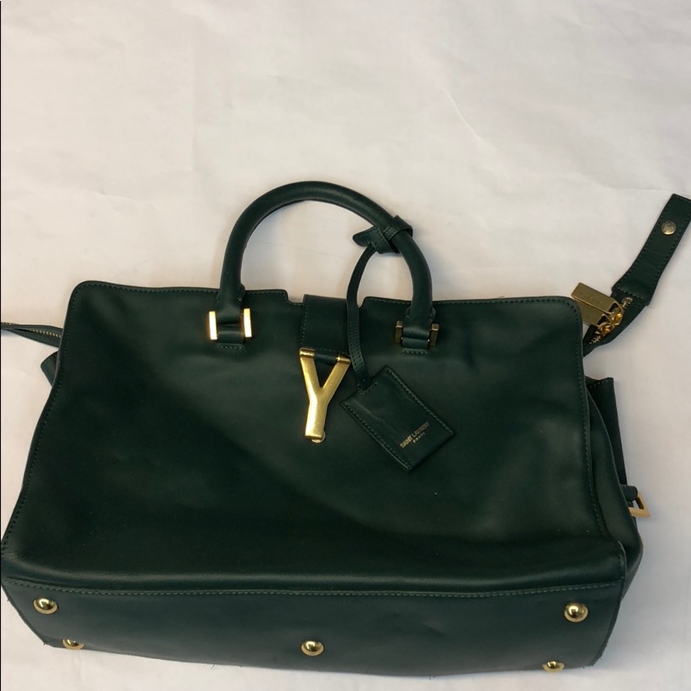 Saint Laurent emerald bag